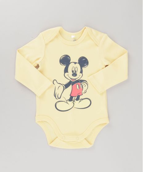 Boby-Mickey-em-Algodao---Sustentavel-Amarelo-8647441-Amarelo_1