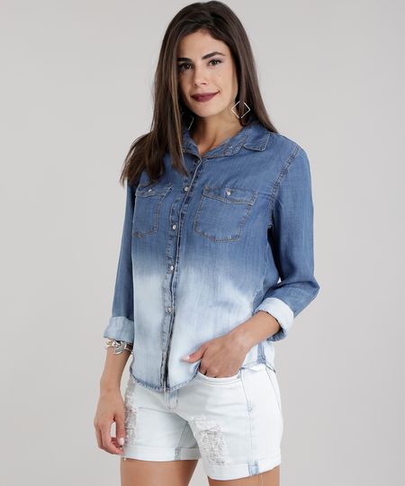 Camisa-Jeans-com-Degrade-Azul-Escuro-8713680-Azul_Escuro_1 Camisa-Jeans-com-Degrade-Azul-Escuro-8713680-Azul_Escuro_1