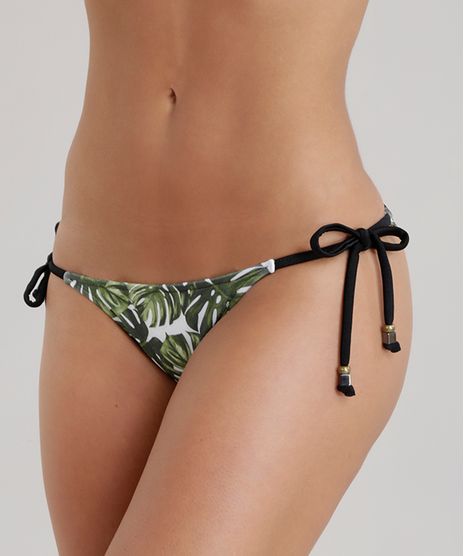 Biquini-Calcinha-Tanga-Estampado-de-Folhagens-com-Protecao-UV-50--Branco-8699319-Branco_1