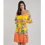 Vestido-Ombro-a-Ombro-Estampado-Floral-com-Babado-Amarelo-8650425-Amarelo_1