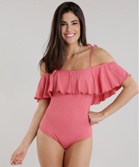 Maio-Body-Ombro-a-Ombro-com-Babados-Texturizado-Coral-8680655-Coral_1