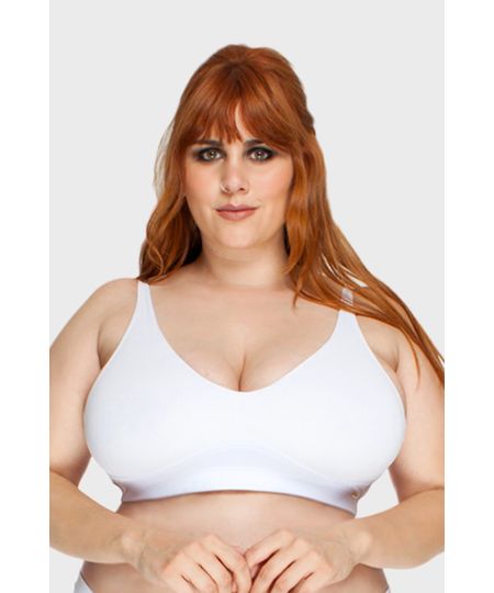 Menor preço em Sutiã sem Bojo Reforçado Plus Size