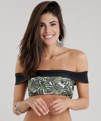 Biquini-Top-Ombro-a-Ombro-Estampado-de-Folhagem-Preto-8699292-Preto_1