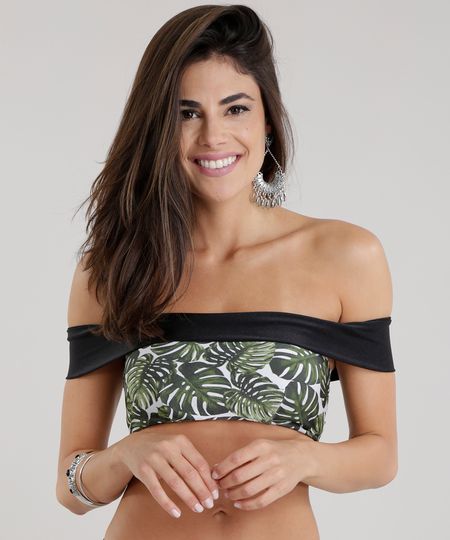 Biquini-Top-Ombro-a-Ombro-Estampado-de-Folhagem-Preto-8699292-Preto_1 Biquini-Top-Ombro-a-Ombro-Estampado-de-Folhagem-Preto-8699292-Preto_1