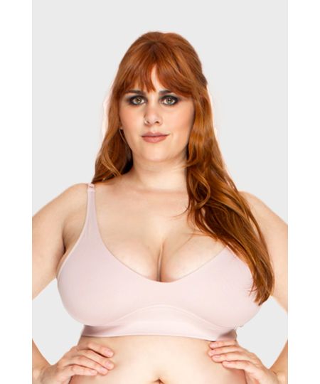 Sutiã sem Bojo Reforçado Plus Size Menor preço em Sutiã sem Bojo Reforçado Plus Size