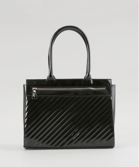 Bolsa-Trapezio-em-Verniz-com-Matelasse-Preta-8369138-Preto_1