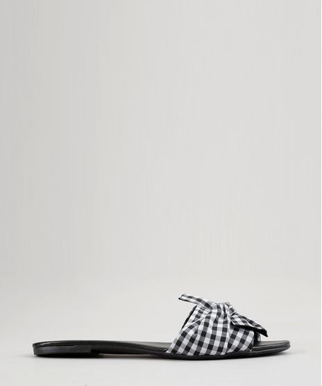 Rasteira-Xadrez-com-Laco-Preta-8761302-Preto_1