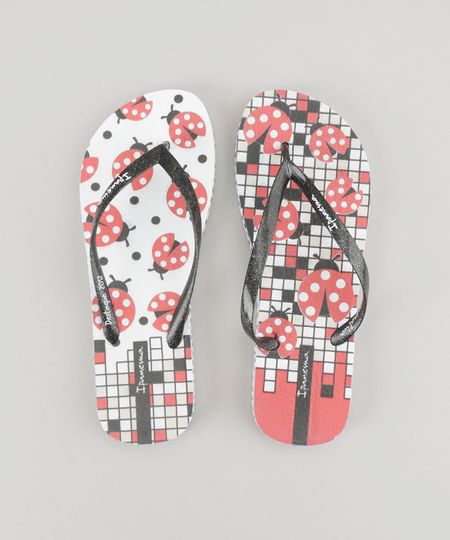 Chinelo-Ipanema-Estampada-de-Joaninhas-Branco-8769502-Branco_1