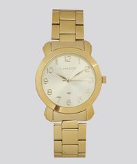 Kit-de-Relogio-Analogico-Lince-Feminino---Colar---Brinco---LRG4319L-KB08C2KX-Dourado-8782621-Dourado_3