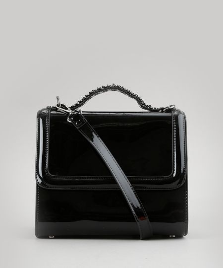 Bolsa-Transversal-em-Verniz-Preta-8655063-Preto_1 Bolsa-Transversal-em-Verniz-Preta-8655063-Preto_1