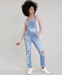 Macacao-Jeans-Destroyed-com-Estampa-Azul-Medio-8743688-Azul_Medio_1