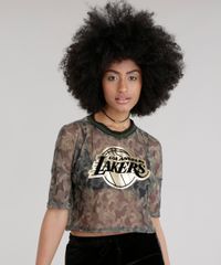 Blusa-Cropped-em-Tule-Estampado-Camuflado-Los-Angeles-Lakers-Verde-Militar-8746144-Verde_Militar_1