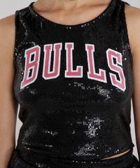 Regata-Cropped-NBA-Chicago-Bulls-em-Paete-Preta-8754421-Preto_4