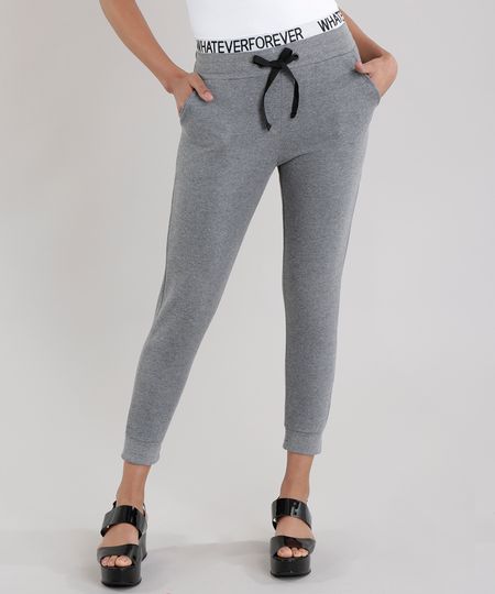 Calca-em-Moletom--Whateverforever--Cinza-Mescla-8691370-Cinza_Mescla_1 Calca-em-Moletom--Whateverforever--Cinza-Mescla-8691370-Cinza_Mescla_1