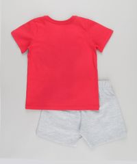 Conjunto-de-Camiseta-Vermelha---Bermuda-Scooby-Doo-Cinza-Mescla-8750505-Cinza_Mescla_2