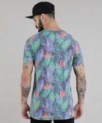 Camiseta-Longa-Estampada-de-Folhas-Verde-8720513-Verde_2