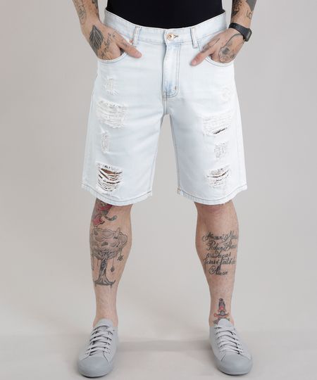 Bermuda-Jeans-Reta-Destroyed-Azul-Claro-8727795-Azul_Claro_1 Bermuda-Jeans-Reta-Destroyed-Azul-Claro-8727795-Azul_Claro_1
