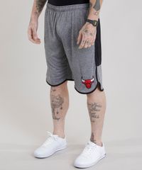 Bermuda-com-Recorte-NBA-Chicago-Bulls-Cinza-Mescla-8738385-Cinza_Mescla_1