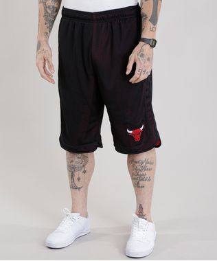 Bermuda-em-Tela-NBA-Chicago-Bulls-Preta-8738472-Preto_1