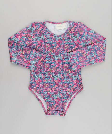 Maio-Estampado-de-Borboletas-com-Protecao-UV-50--Rosa-8741703-Rosa_1