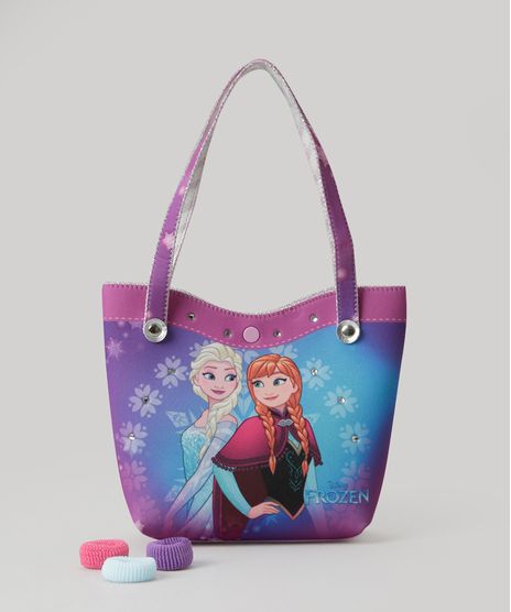 Bolsa-Frozen-com-Elastico-de-Cabelo-Roxa-8770123-Roxo_1
