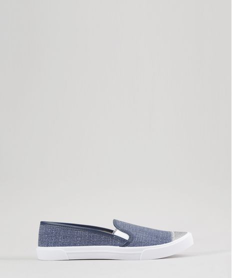 Tenis-Slip-On-com-Brilho-Moleca-Azul-8769544-Azul_1