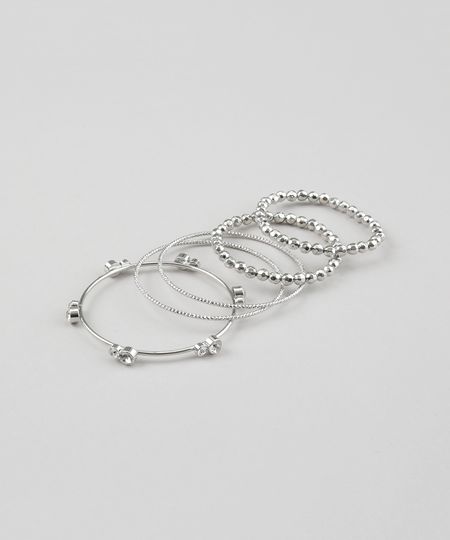 Kit-de-Pulseiras-Prateado-8677866-Prateado_1 Kit-de-Pulseiras-Prateado-8677866-Prateado_1