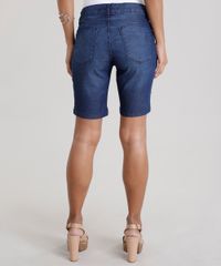Bermuda-Jeans-Ciclista-em-Algodao---Sustentavel-Azul-Escuro-8567626-Azul_Escuro_2