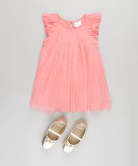 Vestido-Plissado-Estampado-de-Estrelas-Coral-8674469-Coral_3