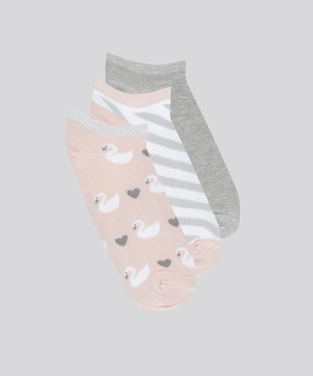 Kit-de-3-Meias-Soquete-Estampadas-Multicor-8752190-Multicor_1 Kit-de-3-Meias-Soquete-Estampadas-Multicor-8752190-Multicor_1