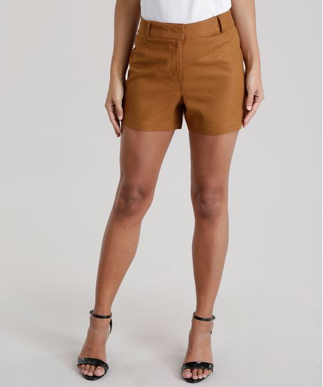 Short-de-Linho-com-Brilho-Caramelo-8651616-Caramelo_1