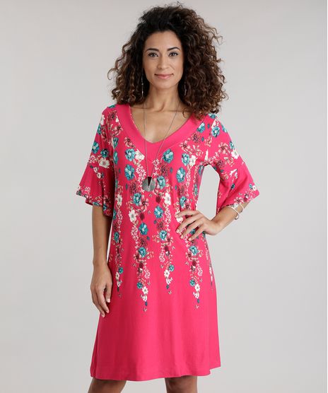 Vestido-Estampado-Floral-Rosa-Escuro-8717037-Rosa_Escuro_1