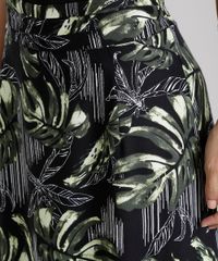 Saia-Longa-Estampada-de-Folhagem-Preta-8764149-Preto_4