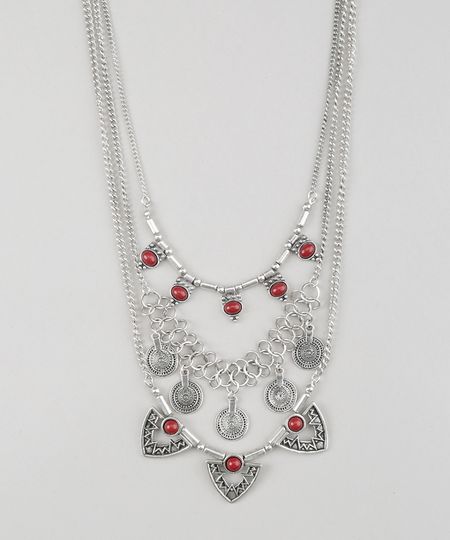 Colar-Triplo-Etnico-Prateado-8685966-Prateado_1