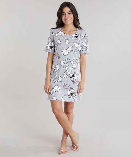 Camisola-Estampada-Pernalonga-Cinza-Mescla-Claro-8692117-Cinza_Mescla_Claro_1 Camisola-Estampada-Pernalonga-Cinza-Mescla-Claro-8692117-Cinza_Mescla_Claro_1
