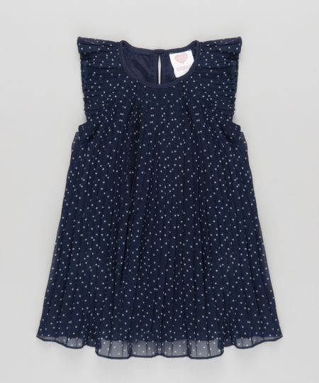 Vestido-Plissado-Estampado-de-Estrelas-Azul-Marinho-8674469-Azul_Marinho_1