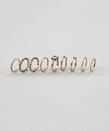 Kit-de-9-Aneis-com-Strass-Dourado-8677889-Dourado_1
