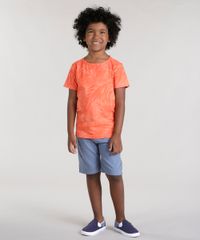 Camiseta-Estampada-de-Folhagens-Laranja-8742939-Laranja_3