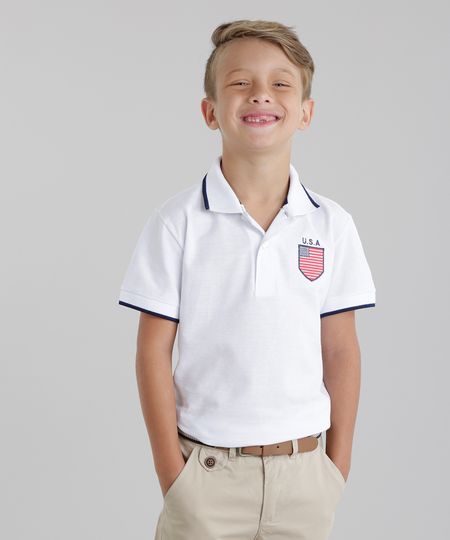 Polo-em-Piquet-com-Bordado--U-S-A---Branca-8757245-Branco_1 Polo-em-Piquet-com-Bordado--U-S-A---Branca-8757245-Branco_1