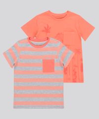 Kit-de-2-Camisetas-com-Bolso-Multicor-8742036-Multicor_1
