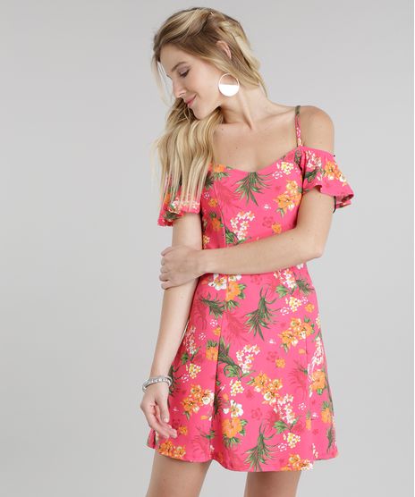 Vestido-Open-Shoulder-Estampado-Floral-Pink-8809151-Pink_1