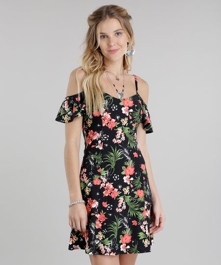 Vestido-Open-Shoulder-Estampado-Floral-Preto-8809157-Preto_1 Vestido-Open-Shoulder-Estampado-Floral-Preto-8809157-Preto_1