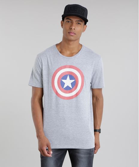Camiseta-Capitao-America-Cinza-Mescla-8476521-Cinza_Mescla_1