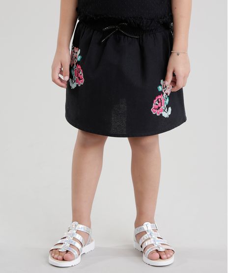 Saia-com-Bordado-Floral-Preta-8683246-Preto_1