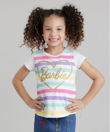 Blusa-com-Estampa-Listrada-Barbie-com-Glitter-Cinza-Mescla-Claro-8764175-Cinza_Mescla_Claro_1