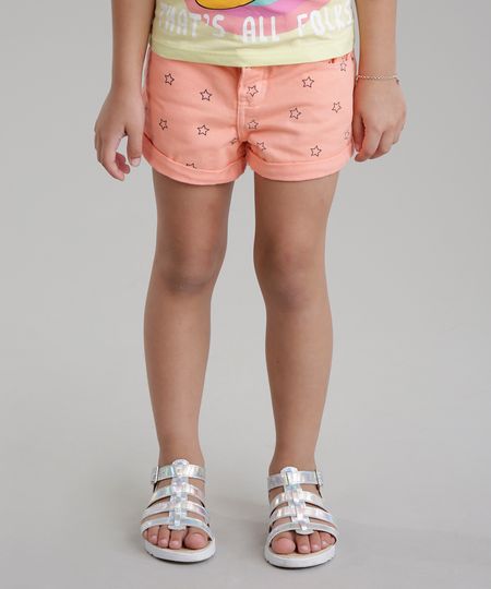 Short-Estampado-de-Estrelas-Coral-8762702-Coral_1 Short-Estampado-de-Estrelas-Coral-8762702-Coral_1