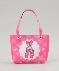 Bolsa-Estampada-Barbie-com-Brilho-e-Elastico-de-Cabelo-Rosa-8769788-Rosa_1