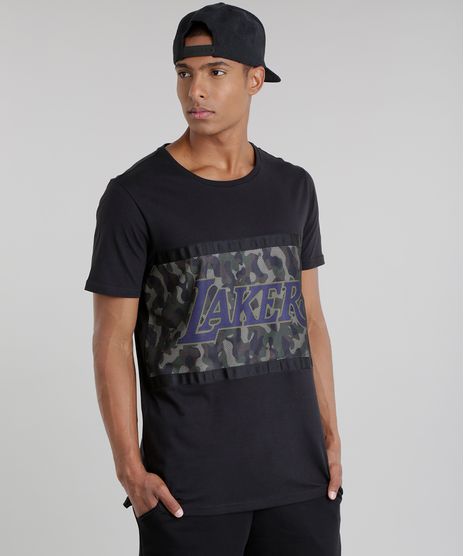 Camiseta-NBA-Los-Angeles-Lakers-Verde-Militar-8748174-Verde_Militar_1