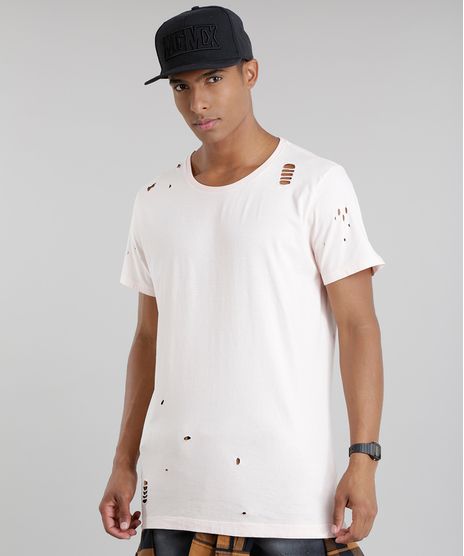 Camiseta-Longa-com-Rasgos-Rosa-Claro-8720474-Rosa_Claro_1
