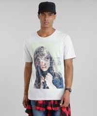 Camiseta-com-Estampa--Mulher--Cinza-Mescla-Claro-8659413-Cinza_Mescla_Claro_1